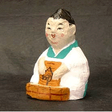 命の洗濯（張り子）